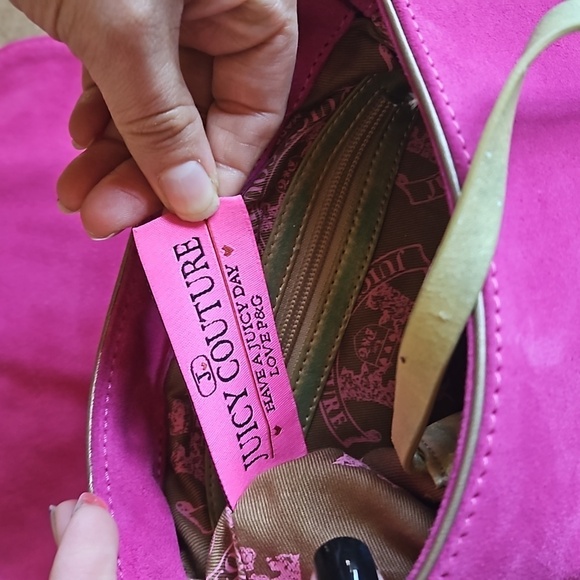 Vintage Juicy Couture Fusia Purse - Picture 4 of 11